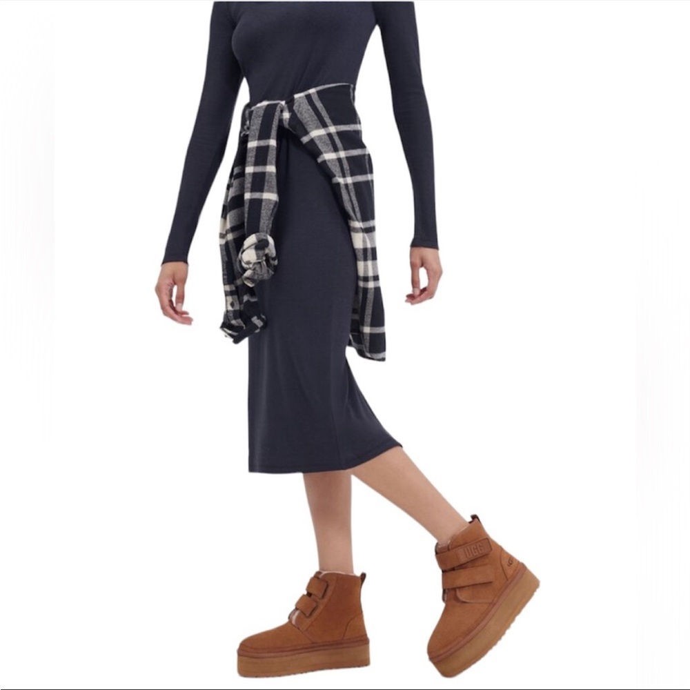 Nwt Ugg Neumel Platform Strap Chukka Boot Chestnu… - image 3